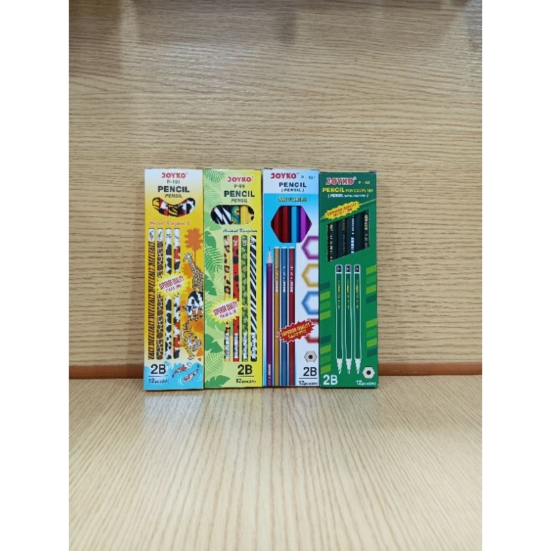 

pensil 2B joyko 1 pak isi 12pcs