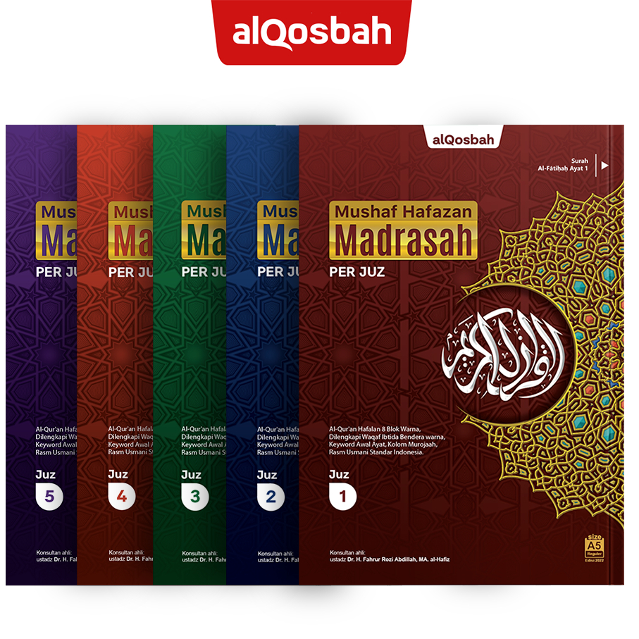 

A5 AL QURAN Hafazan Madrasah PerJuz Ukuran A5 - AL QOSBAH