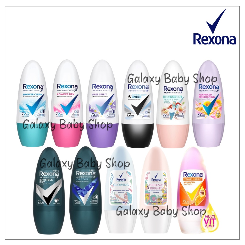 Rexona Men Deodorant Roll On Rexona Women Deodorant Roll On Rexona For Girl 40ml 45ml