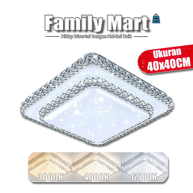 Family Mart LED Lampu Plafon Ceilling Lampu Lampu Kotak Lampu Hias Plafon ampu plafon Lampu balkon L