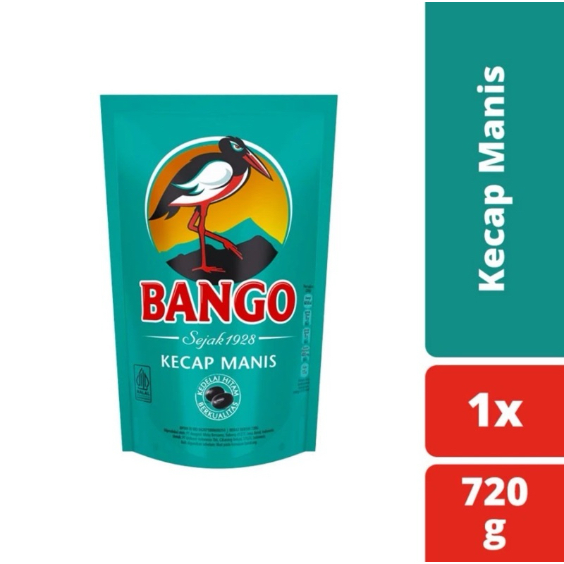 

BANGO Kecap Manis Soy Sauce Refill 720g