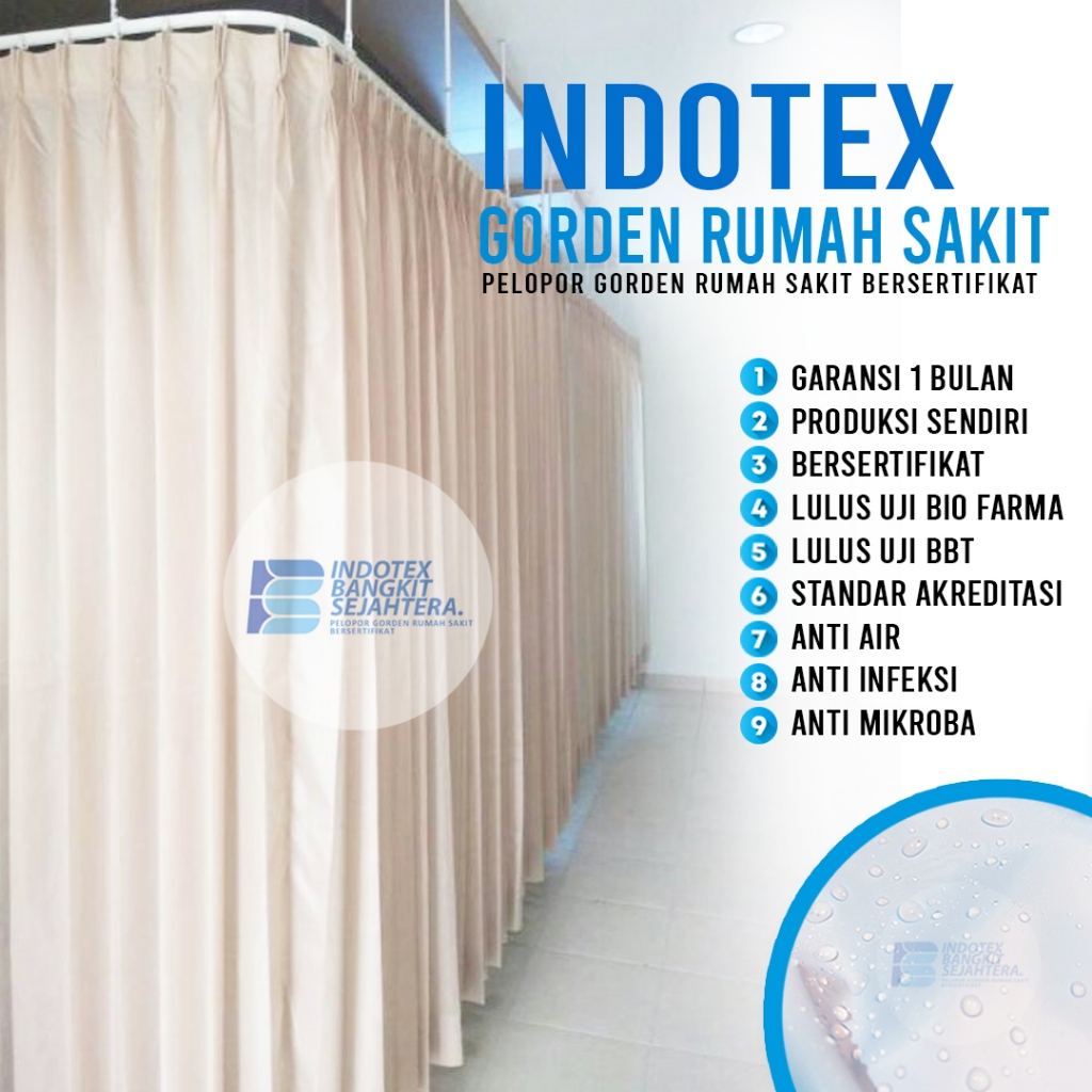 GORDEN RUMAH SAKIT | SEKAT | KLINIK | SPA | SALON | TIRAI UNTUK SEKAT RUANGAN / JENIS GORDEN BLACKOU