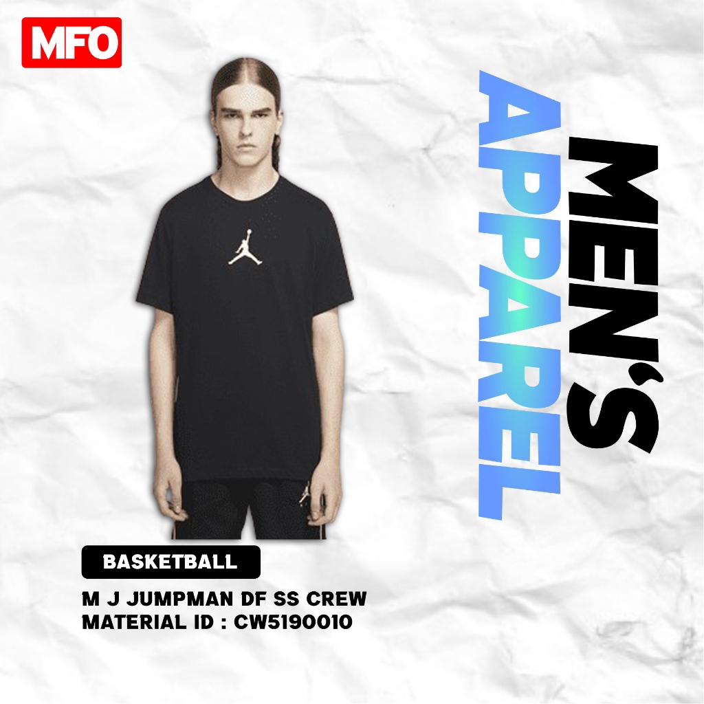 M J JUMPMAN DF SS CREW     KAOS JORDAN CW5190010