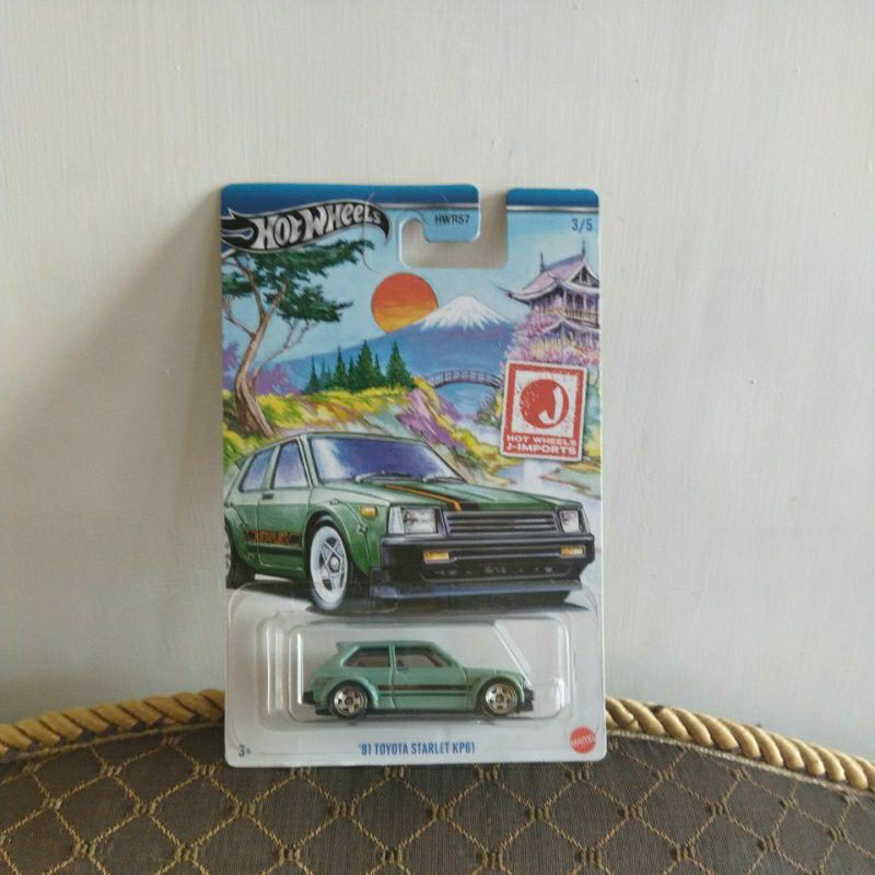HOTWHEELS J-IMPORTS TOYOTA STARLET