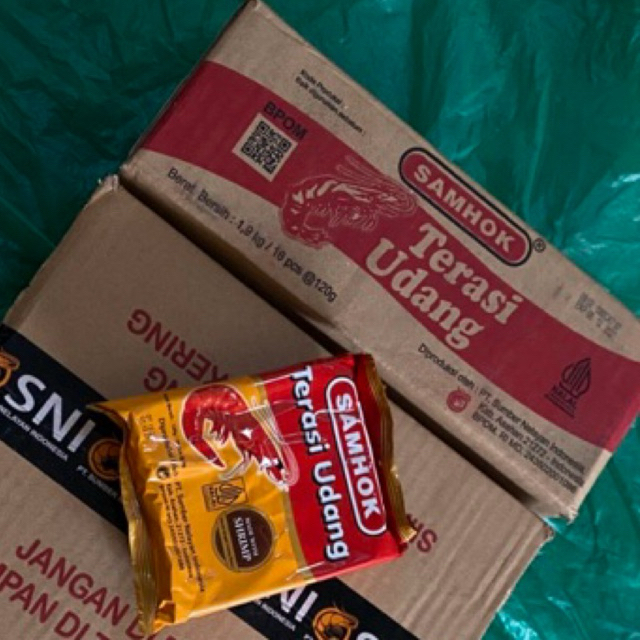

Terasi Samhok Sachet 120gr (1 Dus)