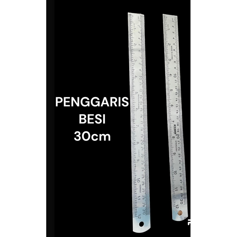 

penggaris besi 30cm
