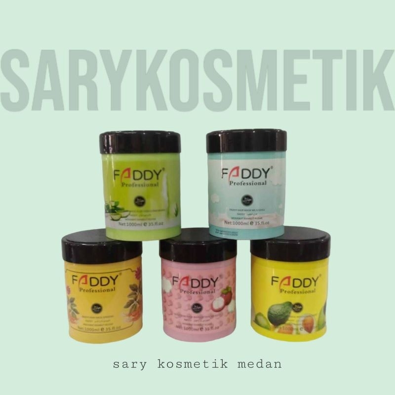 FADDY HAIR MASK BUAH 1 KG - FADDY MASKER RAMBUT PREMIUM 1000 ML BPOM