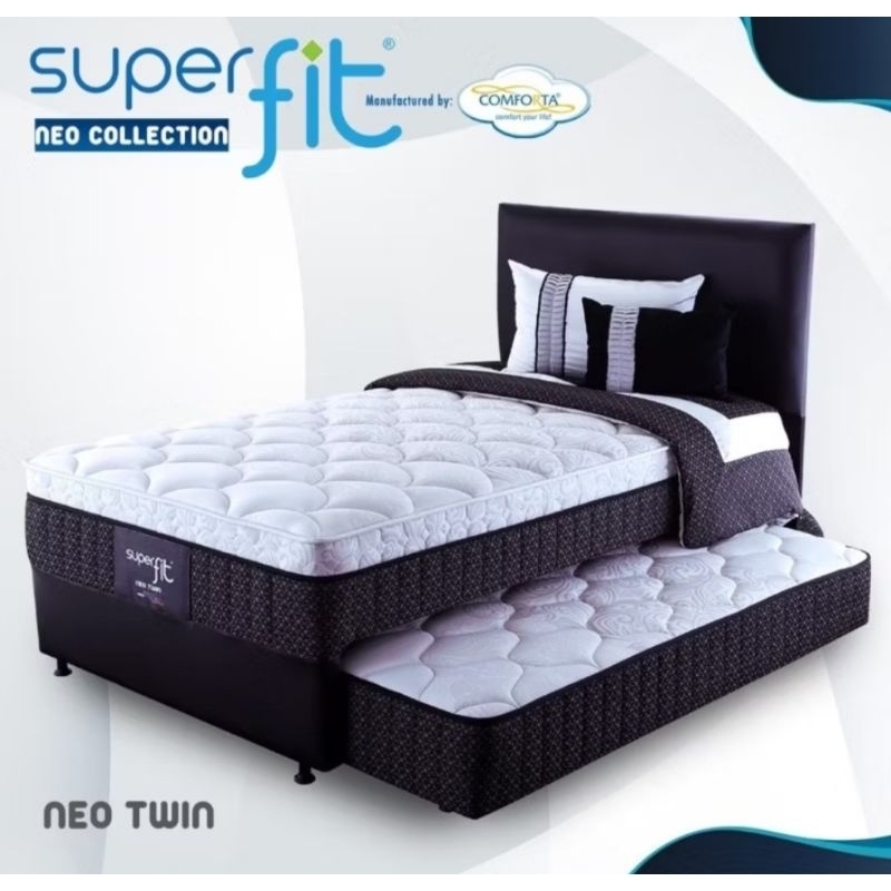 springbed 2in1 kasur sorong kasur anak 100x200 Neo twin superfit comforta