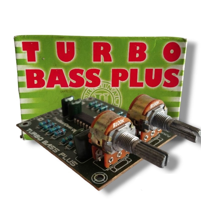 KIT TURBO BASS PLUS STEREO PENGUAT BASS