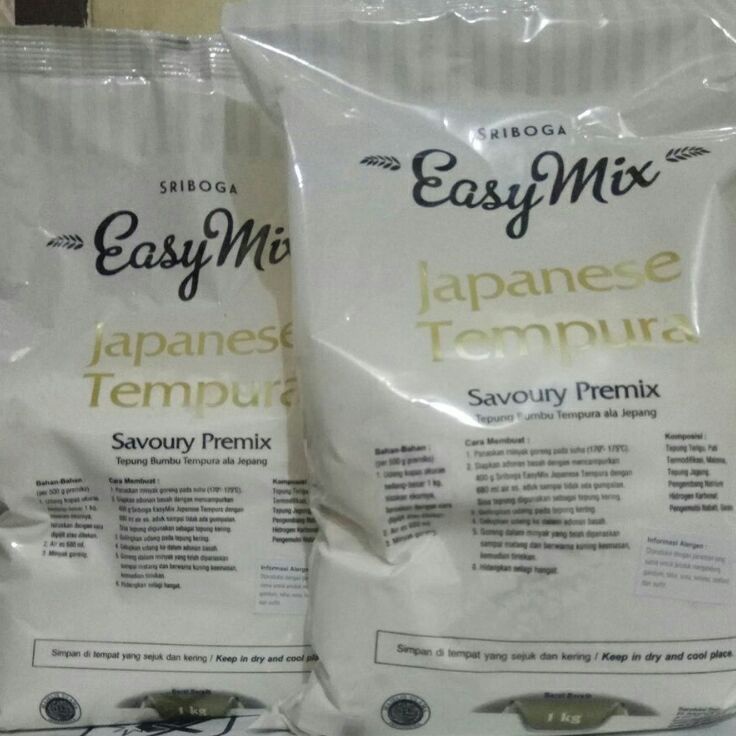 

KODE D9KM Tepung Easy mix Japanese TempuraTepung Tempura 1 kg