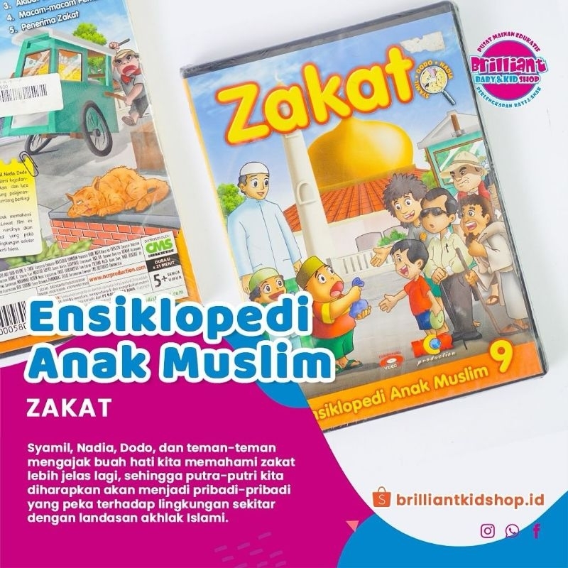 Vcd Anak Ensiklopedi Anak Muslim 9 "Zakat"