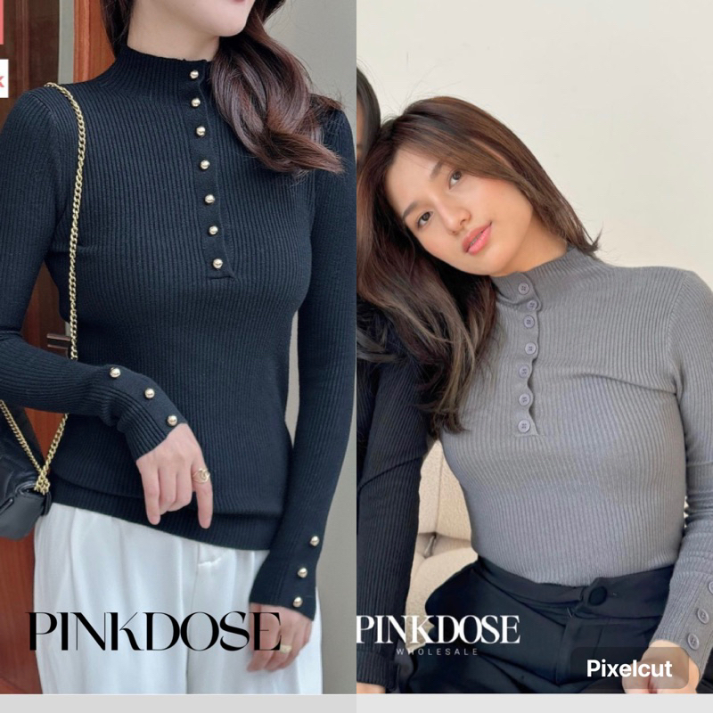 PINKDOSE ATASAN MANSET INARA KANCING BUSUI FRIENDLY 14624 14623 14671 / ATASAN MANSET PREMIUM BUSUI 