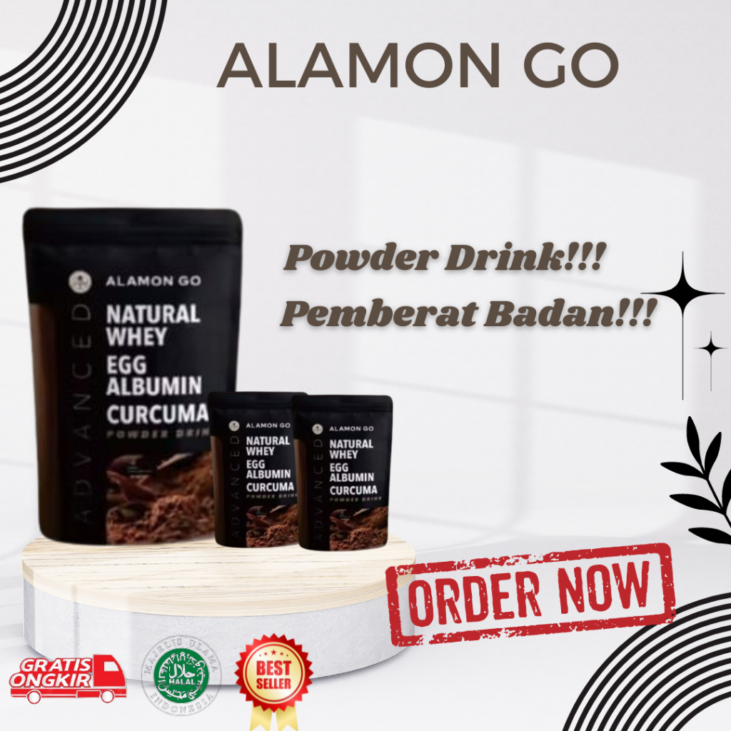 

Susu Penambah Berat Badan / Puluhan Ribu Testimoni / Alamon GO / Natural Weight Gain