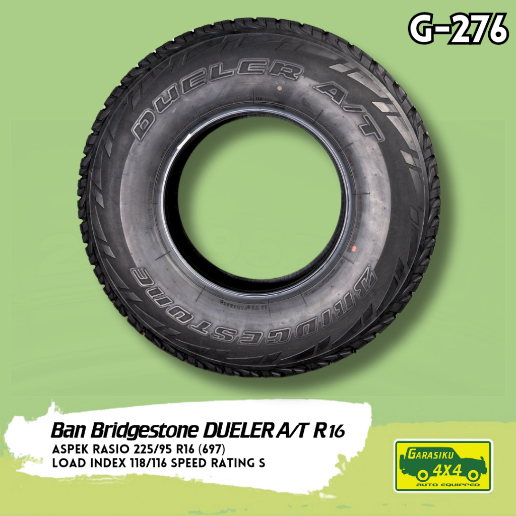 BAN Bridgestone DUELER A/T 225/95R16