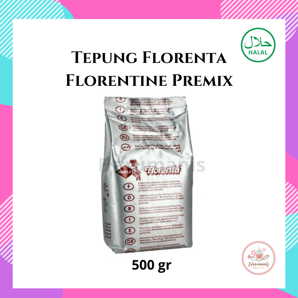 

Tepung Florenta Florentine Premix 500gr
