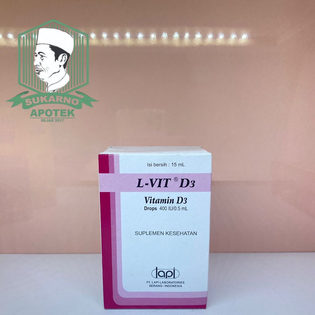 L-VIT DROP // VITAMIN D3 // VITAMIN ANAK