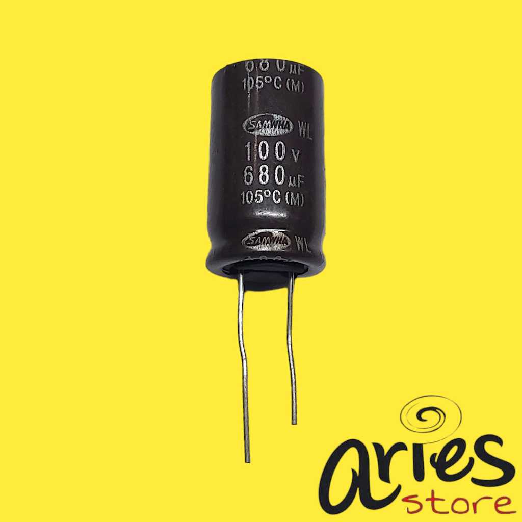 Elco 680uf 100v ORIGINAL SAMWHA