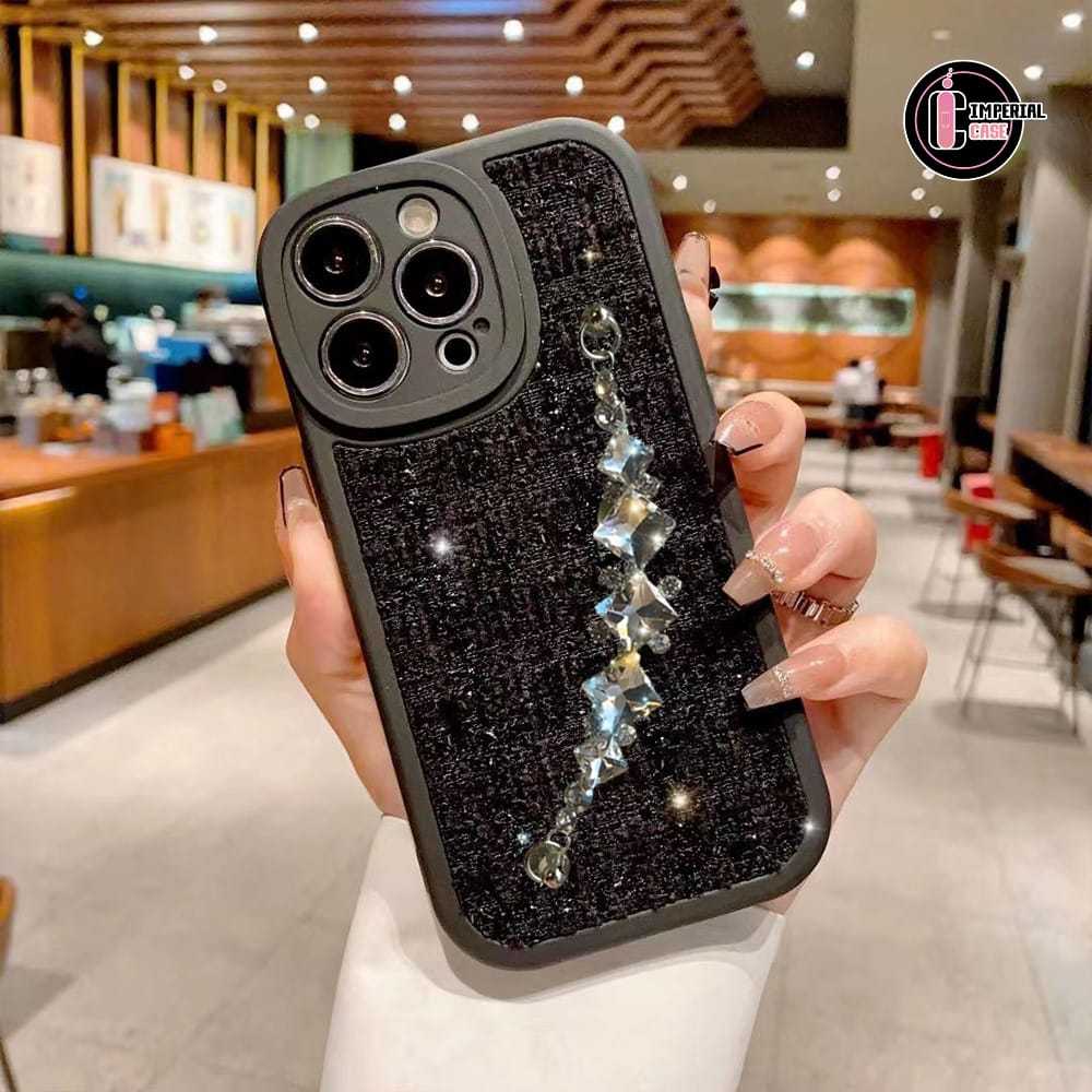 GC106 Rajut Wooven Tweed Diamond Grip Softcase/ Casing Hp For SAMSUNG A03 A03S A02S A03 CORE A04 A04