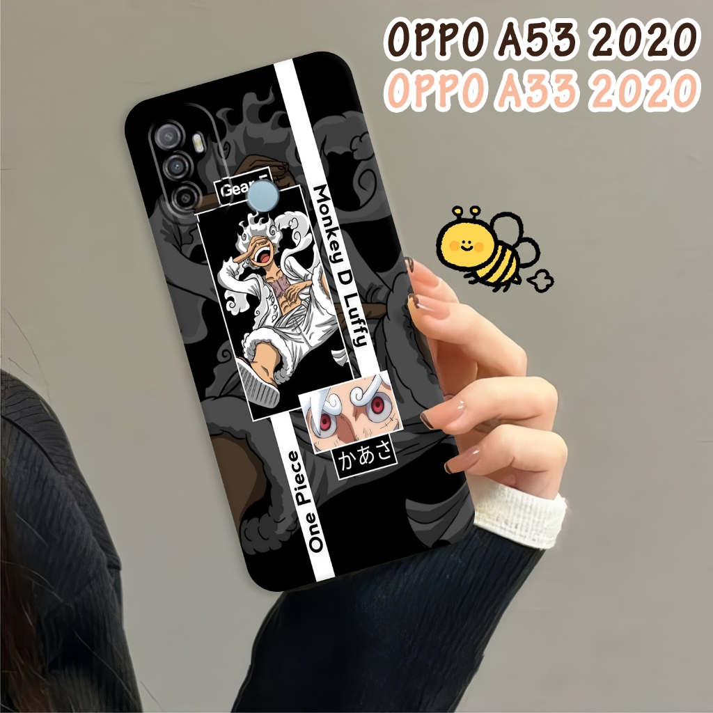 Softcase OPPO A53 / A33 2020 Case Motif Kartun Anime Silikon Softcase Pro Kamera