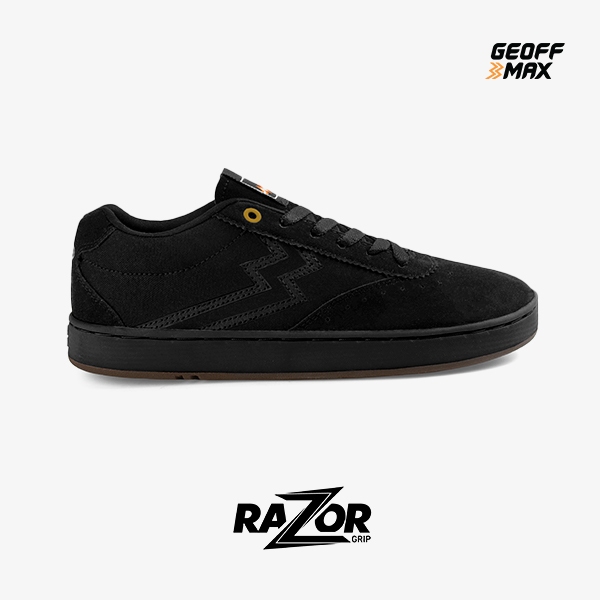 Geoff Max - Boston All Black | Shoes Cupsole | Sepatu | Sneakers | Sepatu Pria Wanita | Sepatu Sekol