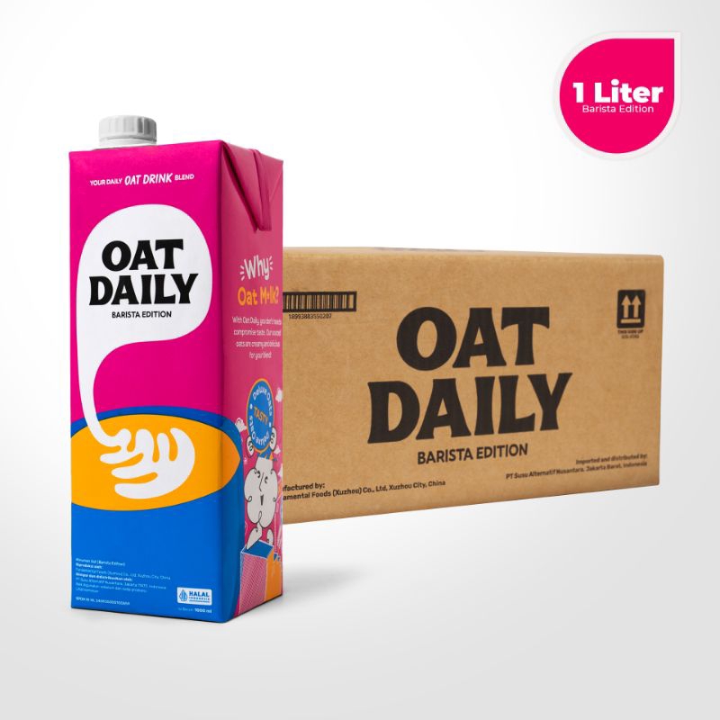 

OAT DAILY Barista Edition 1 Carton @12 Liter Oat Milk