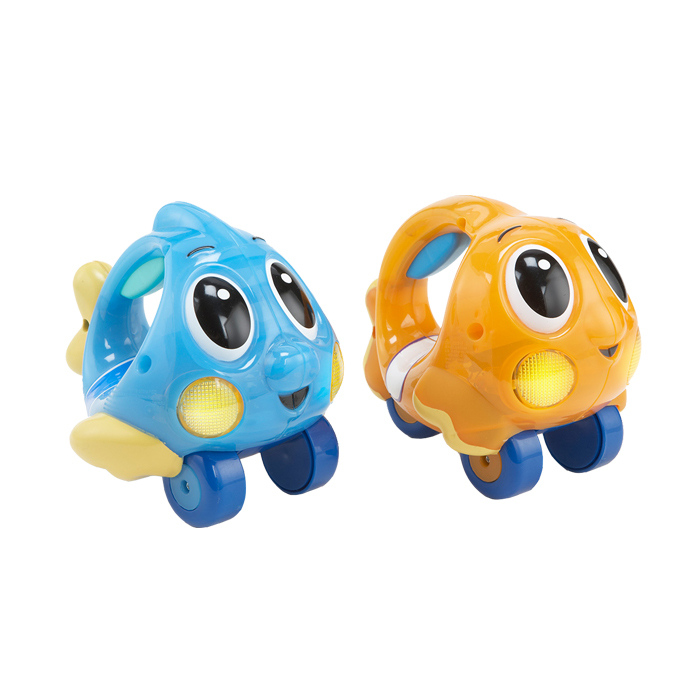 Little Tikes Push ‘n Glow Fish - Mainan Mobil Hewan Anak-anak