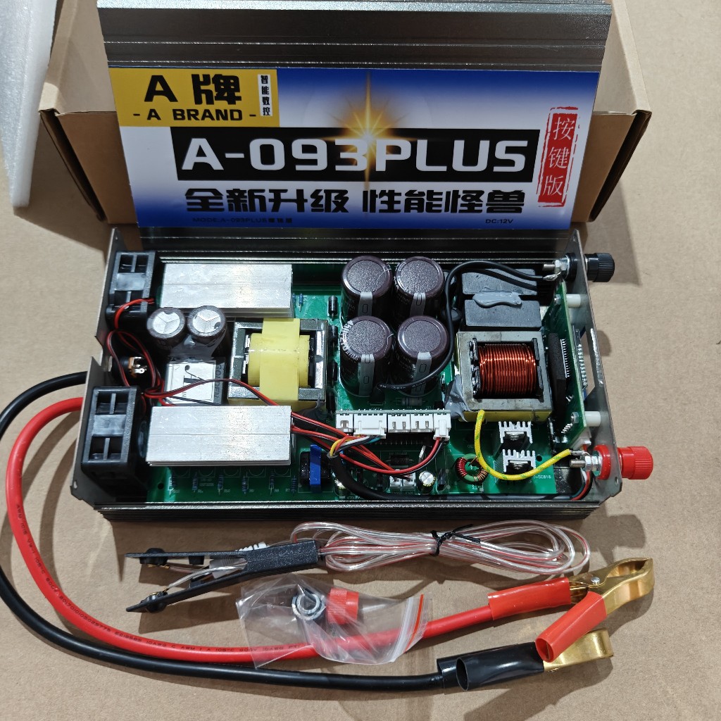 New SAMUS A-093 Plus 12V Layar LCD NEW 6000W INVERTER ULTRASONIK PDC Tabung Daya Tinggi Konverter