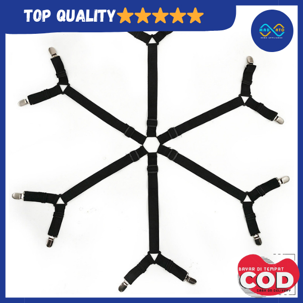 PENJEPIT SPREI ALAT SPREI KASUR BED SHEET CLIP HOLDER ANTI GESER  TERMURAH TERLARIS