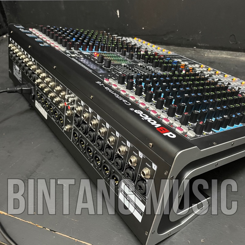 mixer dbvoice california16 original mixing db voice california 16 channel