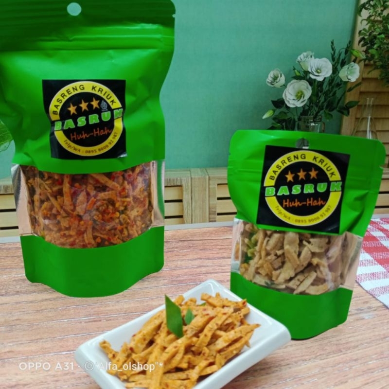 

basreng daun jeruk/basreng pedas keriuk 115gr