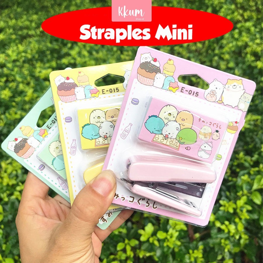 

STAPLER MINI FANCY + ISI E015