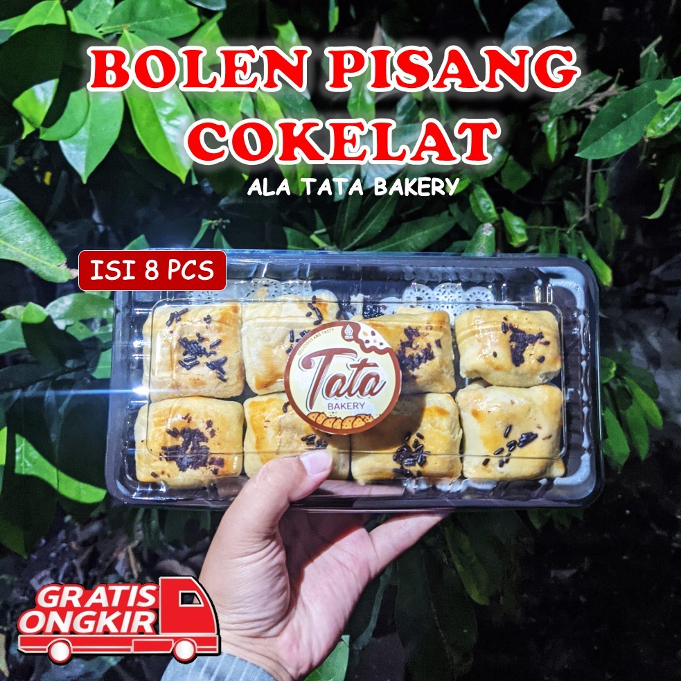 

Bolen Pisang Cokelat Lumer isi 8 pcs