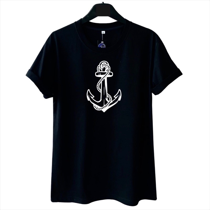 Kaos Unisex Size S-XXXXL Big Size Jumbo Obersize Kaos Jangkar Pakaian Atasan Fashion Blouse Kaos Obl