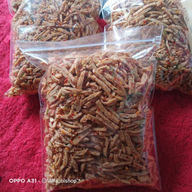 

basreng pedas daun jeruk 250gr