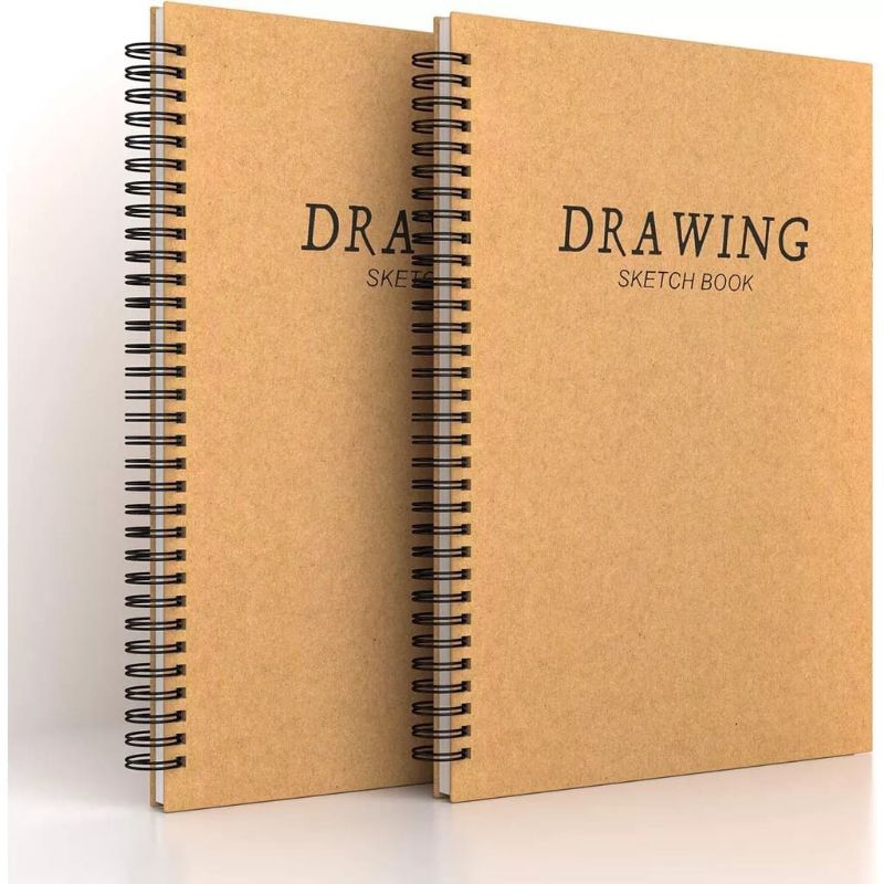 

YUH Buku Gambar Buku Sketsa Sketchbook Wired a4 Craft Cover Jilid Spiral Buku Sketsa Buku Gambar