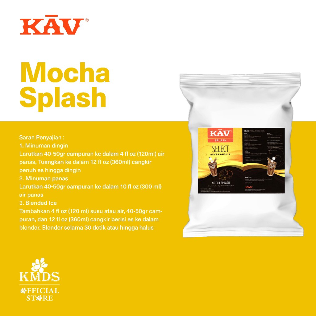 

KAV Mocha Splash Powder 1,36kg