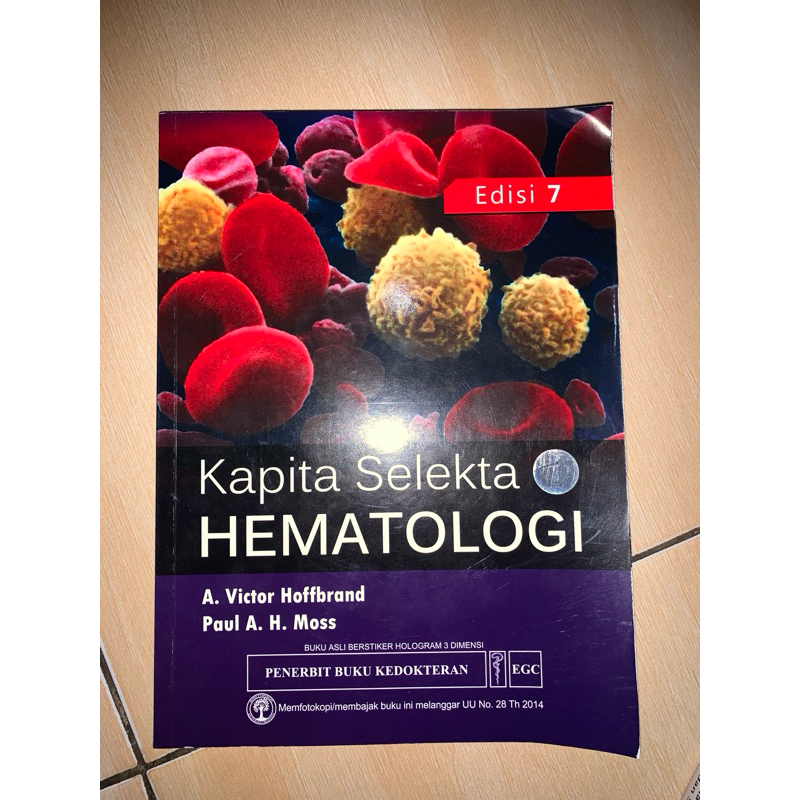 Buku Kapita Selekta Hematologi edisi 7 Buku Kedokteran