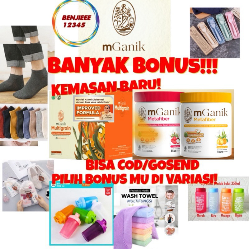 

Mganik Multigrain Metafiber original MGANIK META FIBER Multi Grain minuman diabetes darah tinggi gula darah 500 gram 20 sachet 252 gr 42 serving jeruk yuzu lychee orange obat penurun kencing manis original bpom mencegah menyembuhkan hipertensi kolestrol