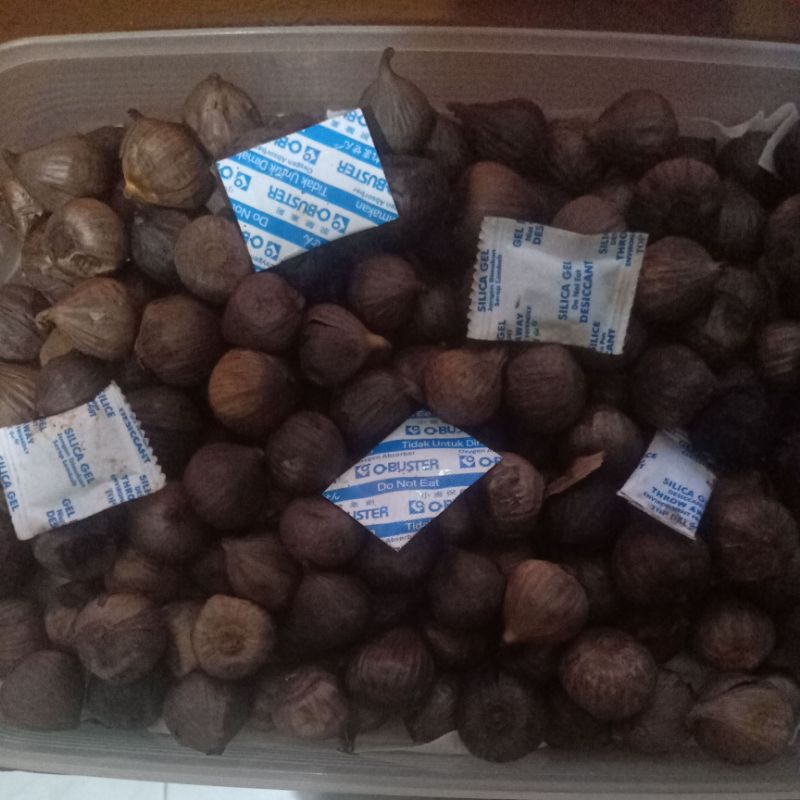 

Black Garlic (bawang Hiram tunggal)
