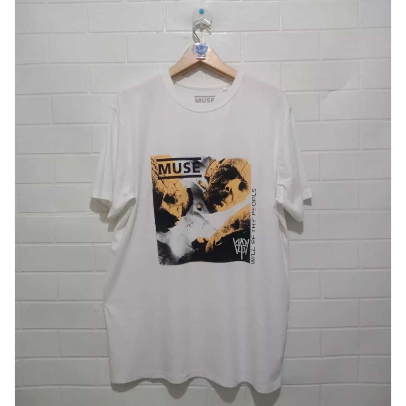 Tshirt Kaos Band Musik Original Muse Official Merchandise