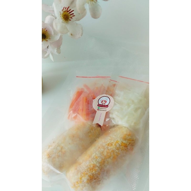 

CHICKEN CORDON BLEU / CHICKEN CORDON BLEU FROZEN isi 2 lengkap dengan salad ,mayo dan saos cream