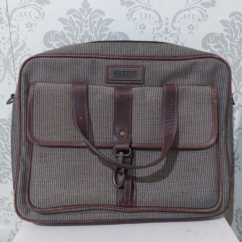 briefcase tas laptop Hazzys preloved