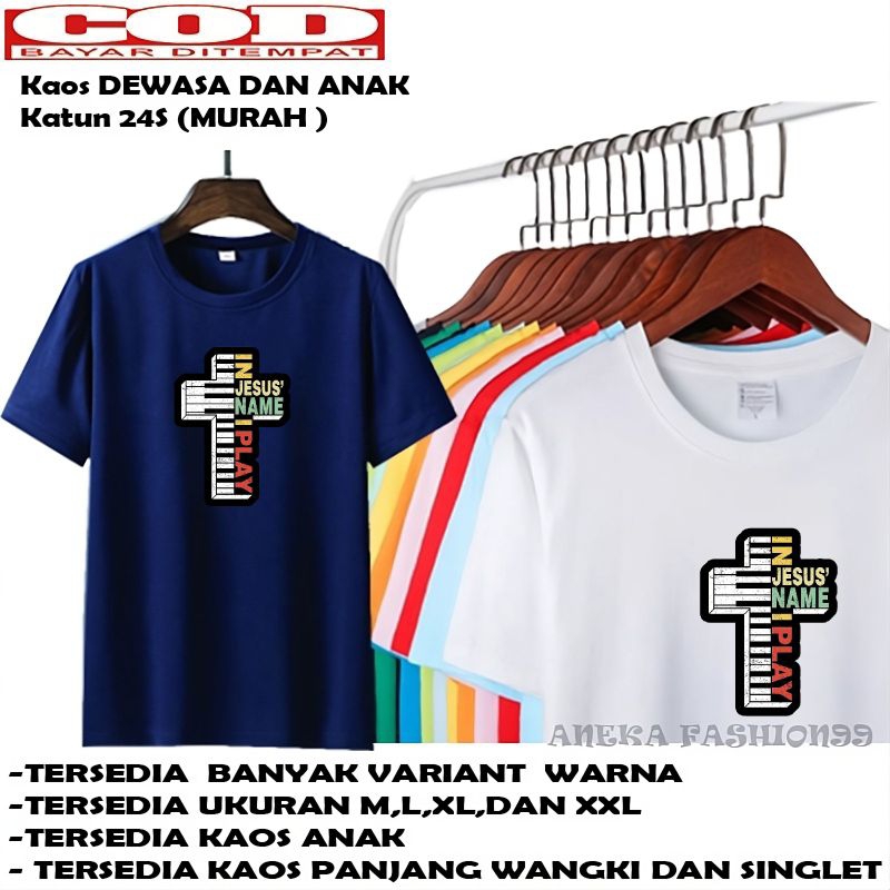 KAOS ROHANI KAOS WORSHIP MUSIK KEYBOARD IN JESUS