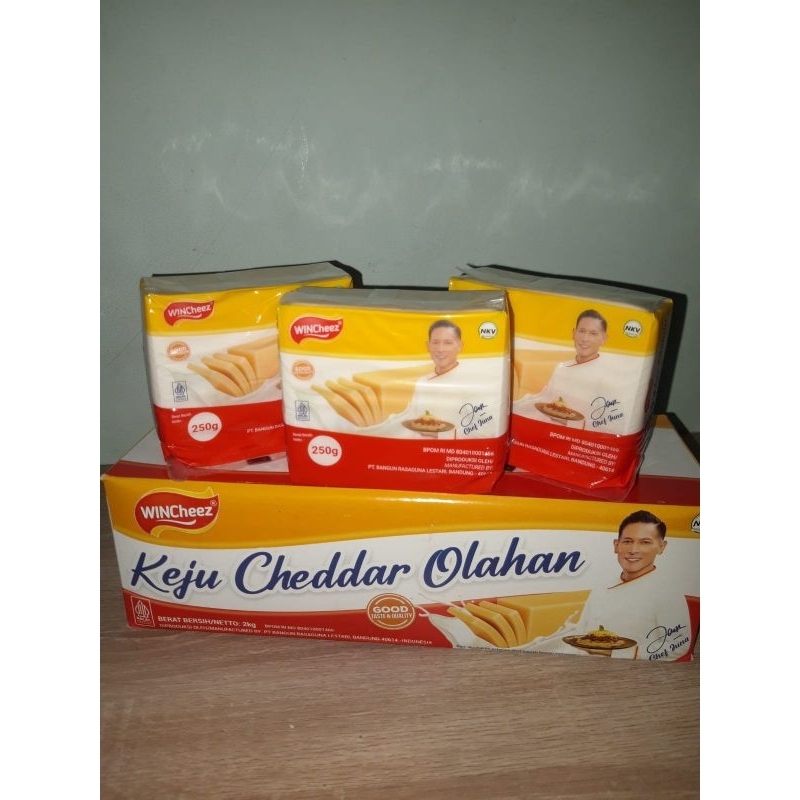 

KEJU CHEDDAR OLAHAN WINCHEEZ 250G