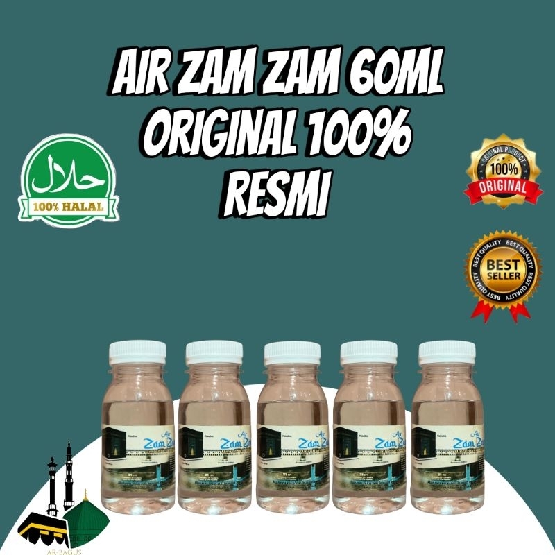 

Air Zam Zam 60Ml Original 100% Resmi Per 25 Pcs
