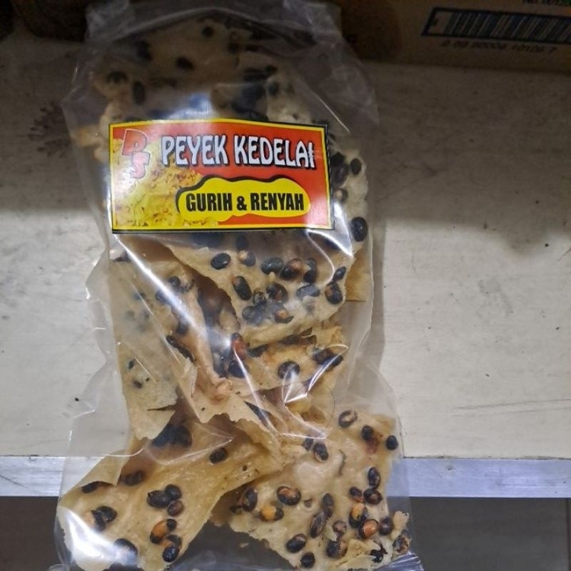 

peyek kedelai hitam