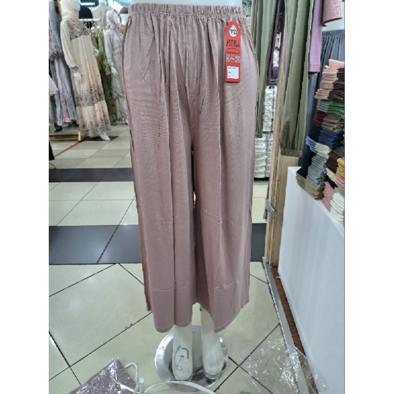 Celana Dalaman Gamis Kulot Polos/Celana Dalaman Gamis Kulot Rayon Polos