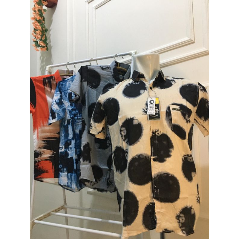 KEMEJA PRIA MOTIF RAYON PREMIUM ADEM HEM PRIA RAYON PREMIUM MOTIF