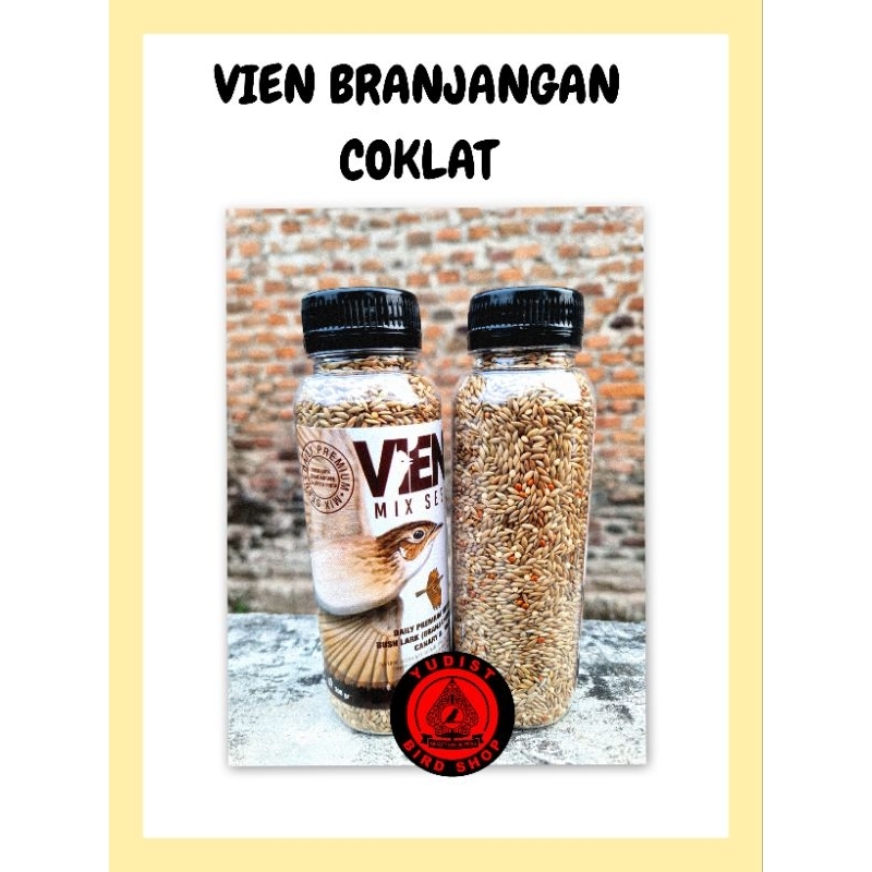 VIEN BRANJANGAN COKLAT pakan berkualitas tinggi buat burung branjangan