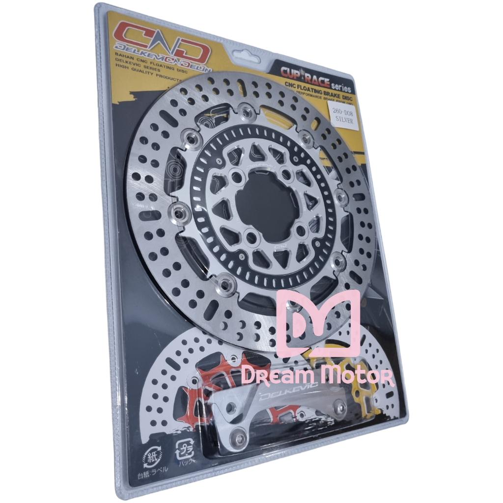 DND Discbrake Vario 160 ABS Piringan Cakram Delkevic 260mm